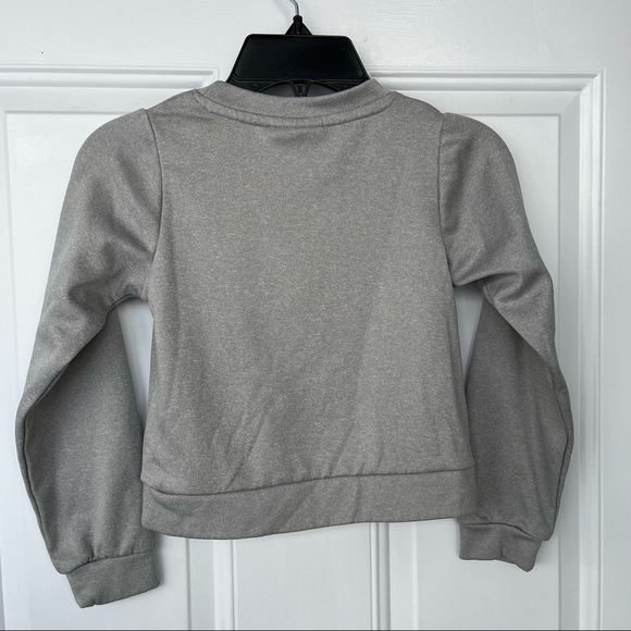 •Body Glove• Faux Pocket Crewneck Sweatshirt - Size 4 - Picture 4 of 6